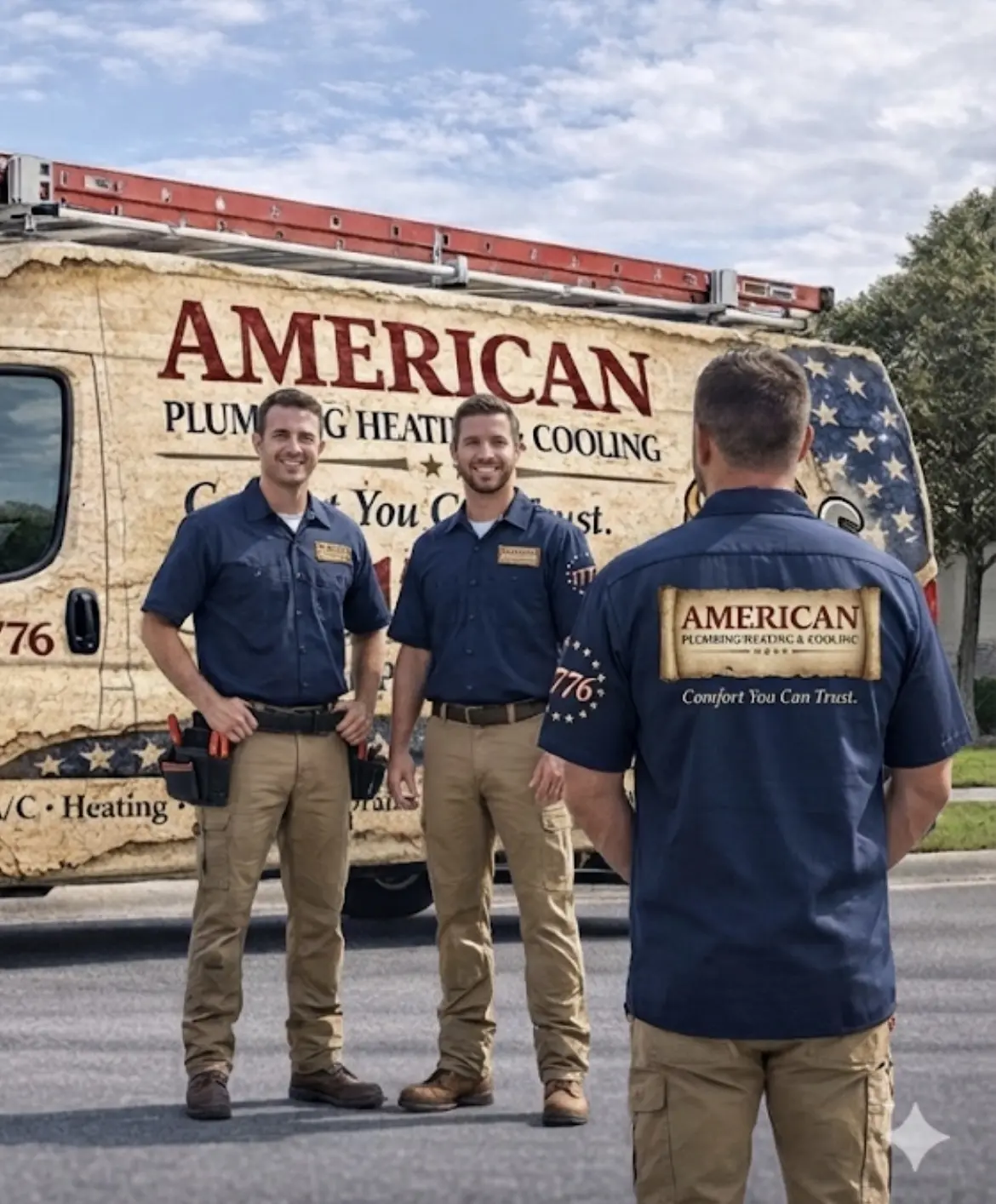 American Plumbing, Heating and Cooling team